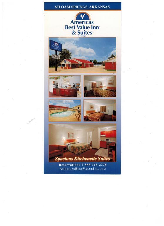 Americas Best Value Inn And Suites Siloam Springs Bagian luar foto